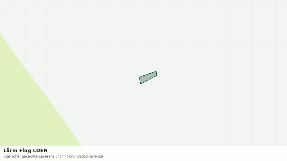 Statische Kartenansicht: Lärm Flug LDEN