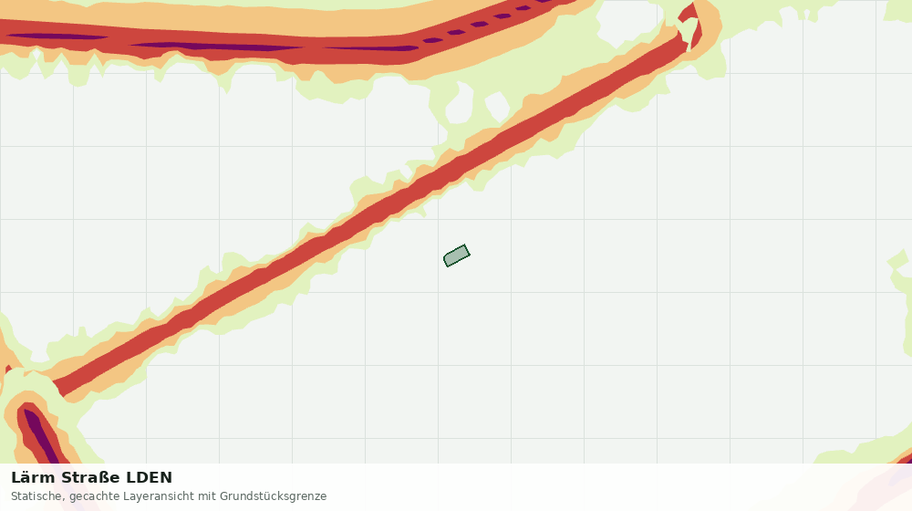 Statische Kartenansicht: Lärm Straße LDEN