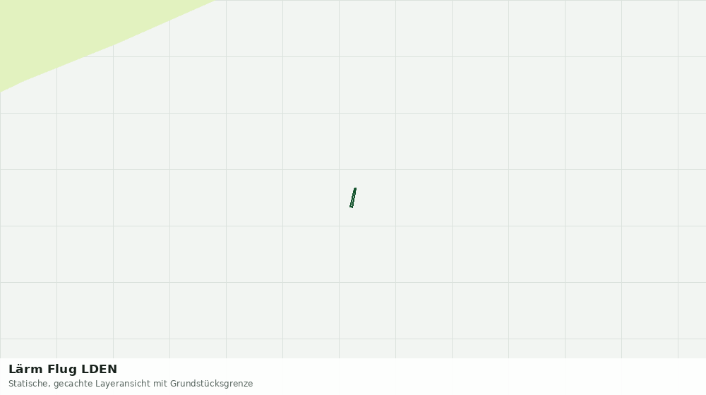 Statische Kartenansicht: Lärm Flug LDEN