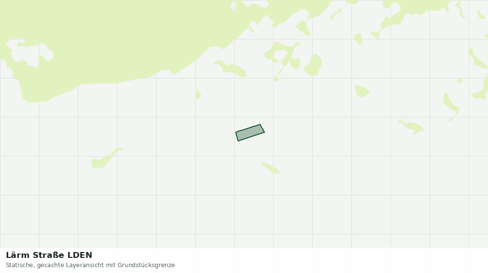 Statische Kartenansicht: Lärm Straße LDEN
