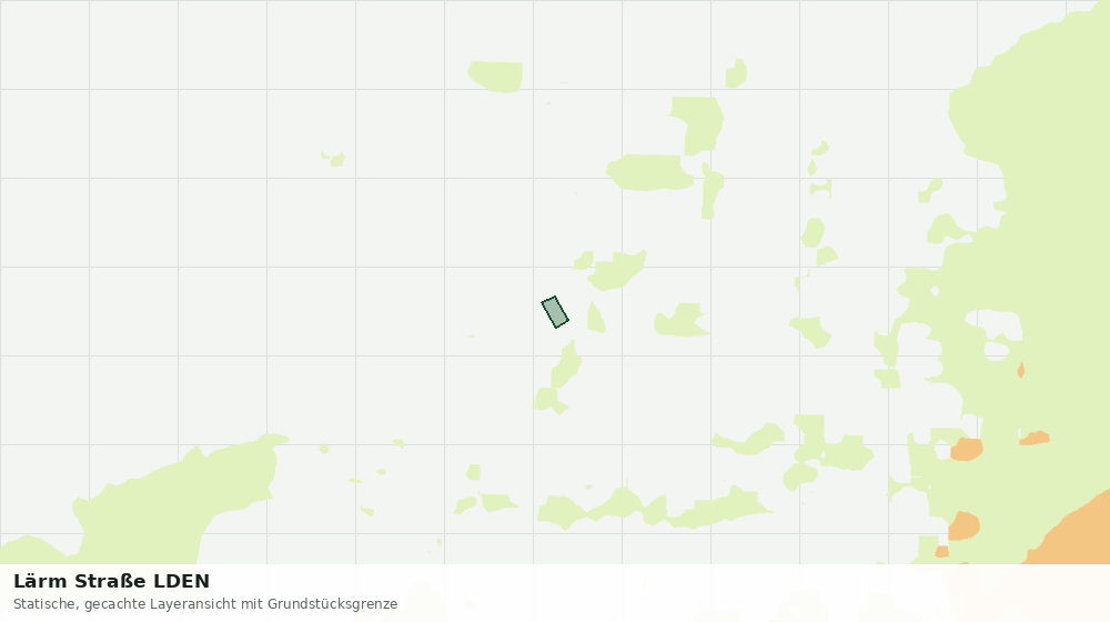 Statische Kartenansicht: Lärm Straße LDEN