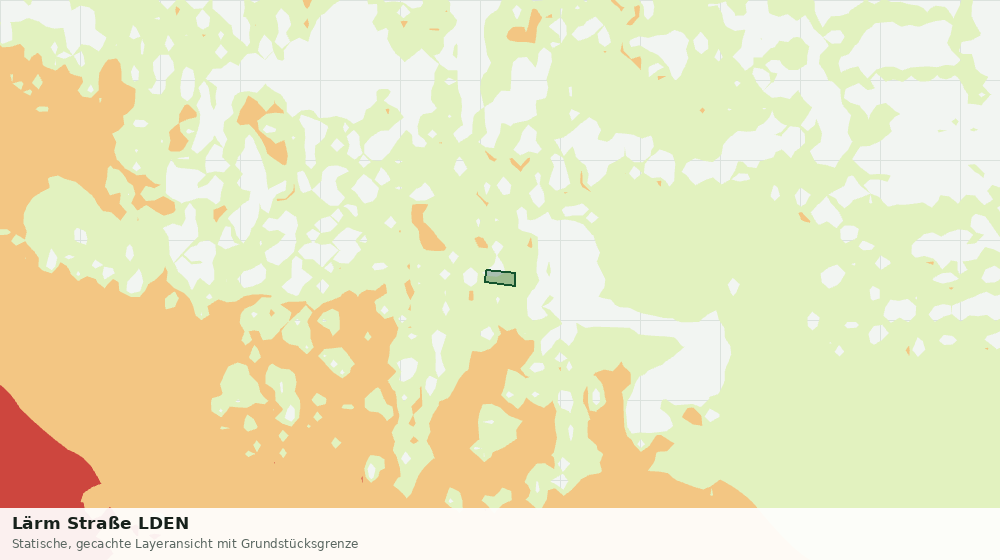 Statische Kartenansicht: Lärm Straße LDEN