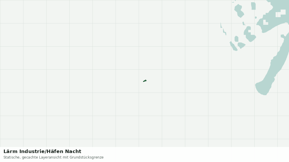 Statische Kartenansicht: Lärm Industrie/Häfen Nacht