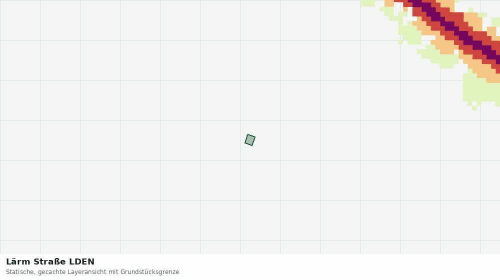Statische Kartenansicht: Lärm Straße LDEN