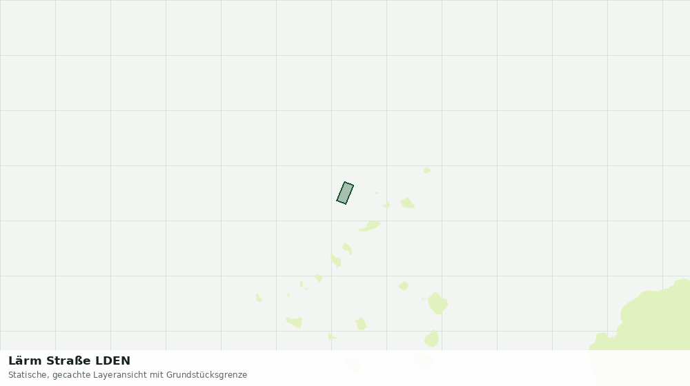 Statische Kartenansicht: Lärm Straße LDEN