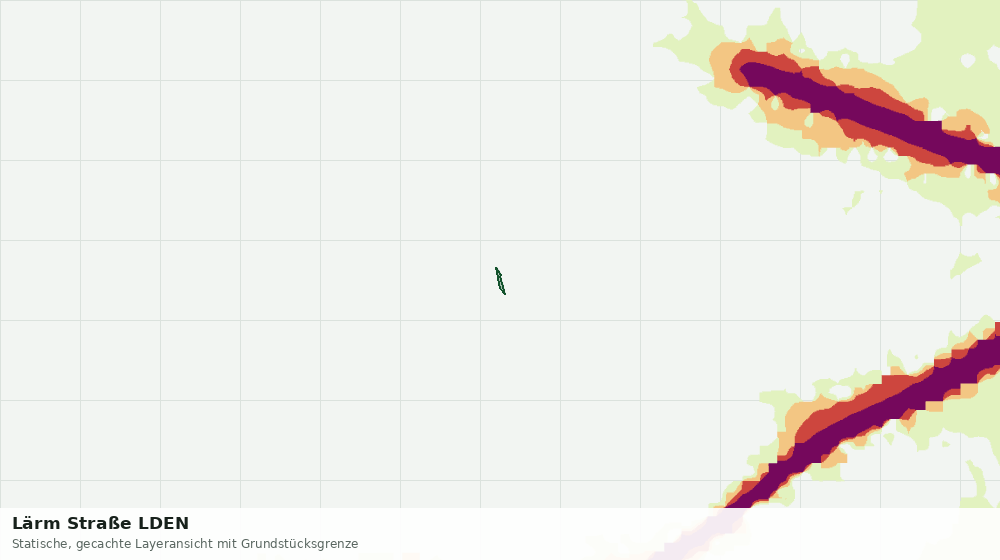 Statische Kartenansicht: Lärm Straße LDEN