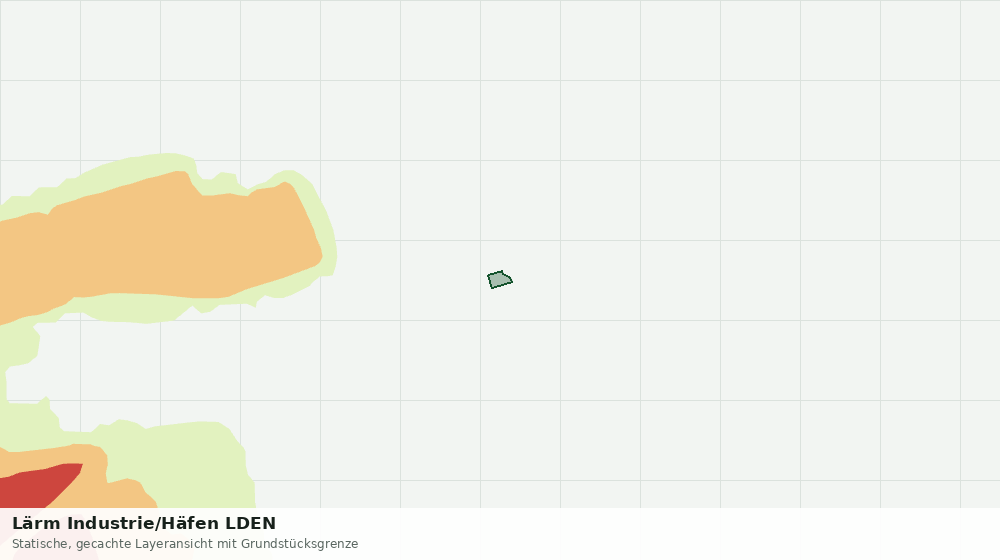 Statische Kartenansicht: Lärm Industrie/Häfen LDEN