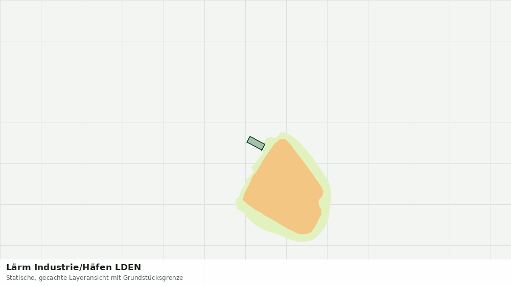 Statische Kartenansicht: Lärm Industrie/Häfen LDEN
