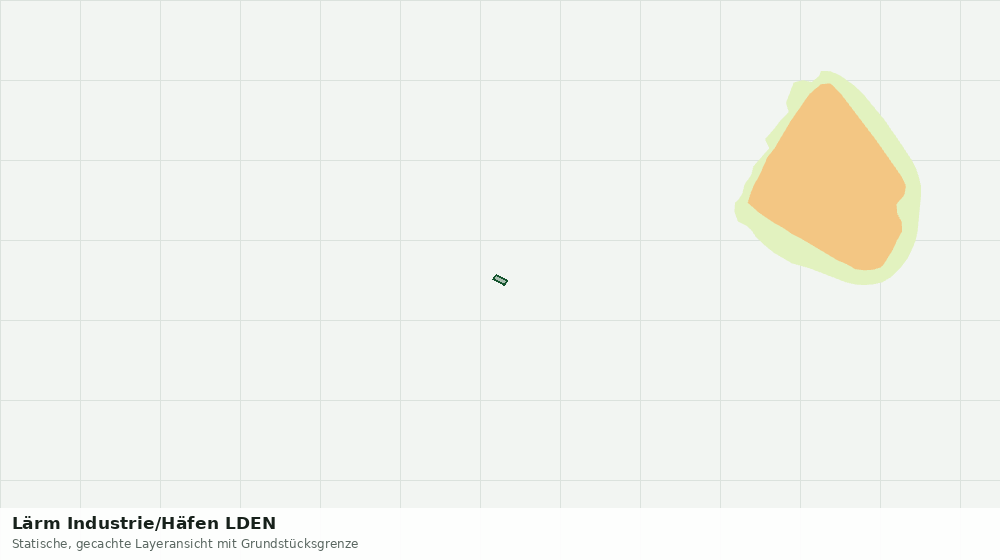 Statische Kartenansicht: Lärm Industrie/Häfen LDEN