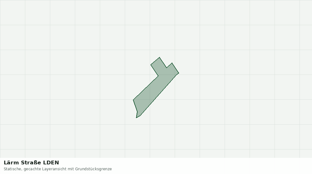 Statische Kartenansicht: Lärm Straße LDEN