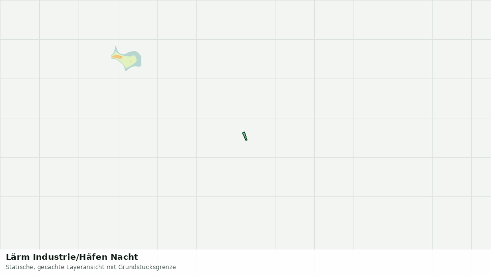 Statische Kartenansicht: Lärm Industrie/Häfen Nacht