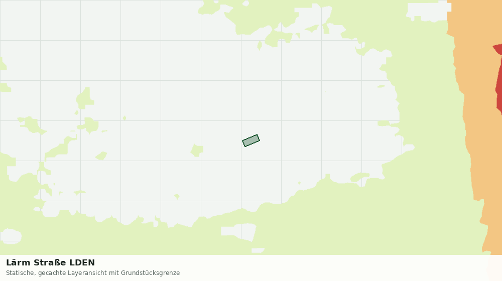 Statische Kartenansicht: Lärm Straße LDEN