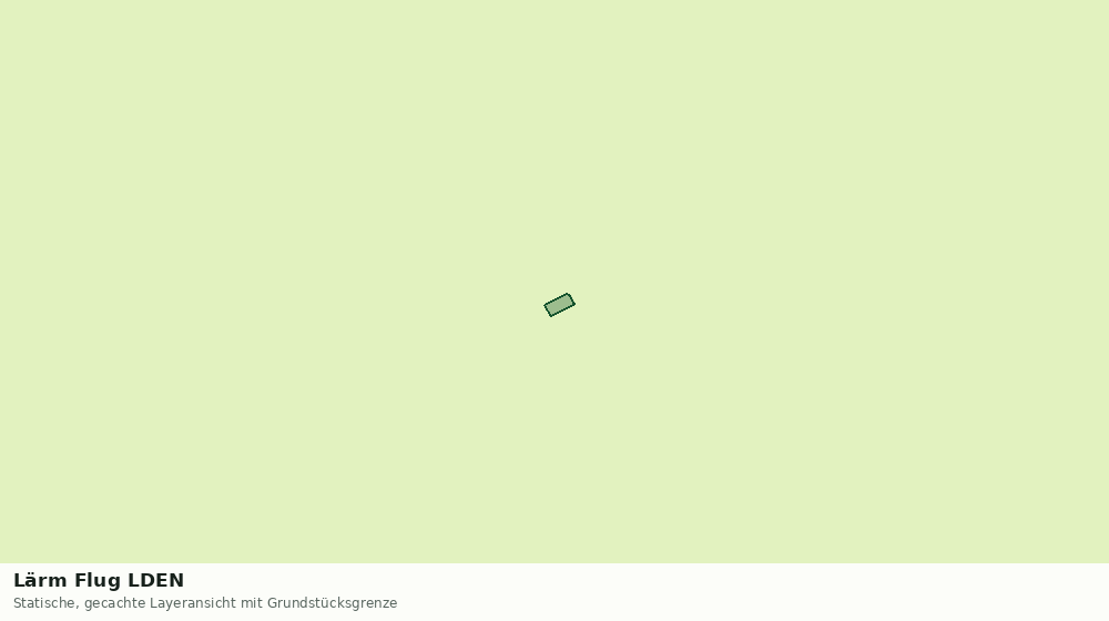 Statische Kartenansicht: Lärm Flug LDEN