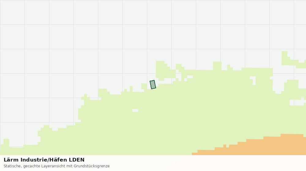 Statische Kartenansicht: Lärm Industrie/Häfen LDEN