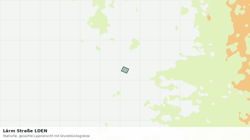 Statische Kartenansicht: Lärm Straße LDEN