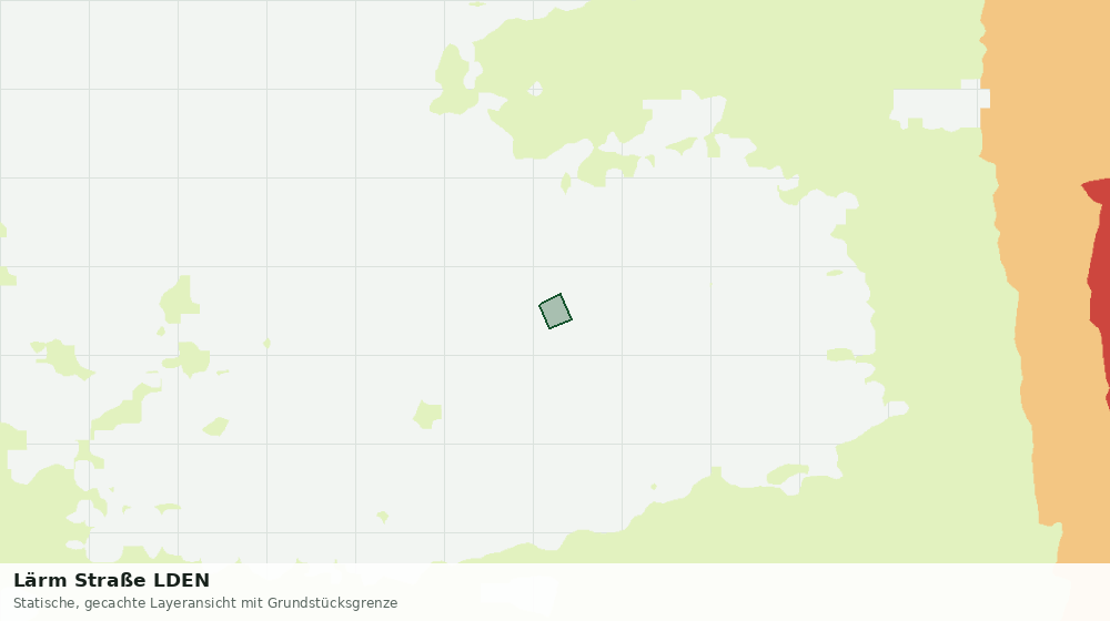 Statische Kartenansicht: Lärm Straße LDEN