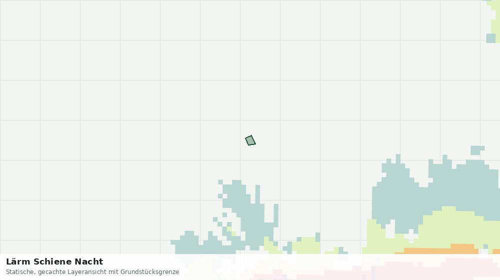 Statische Kartenansicht: Lärm Schiene Nacht