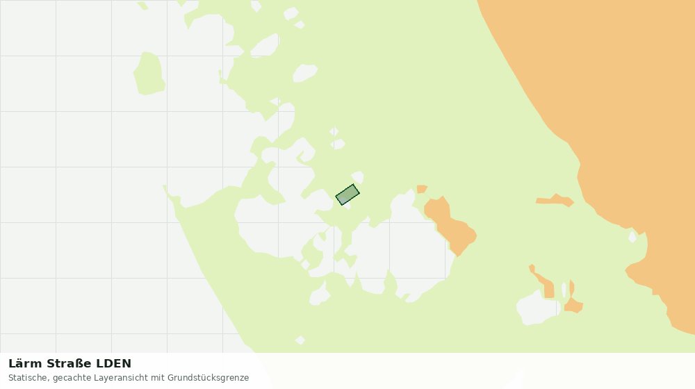 Statische Kartenansicht: Lärm Straße LDEN