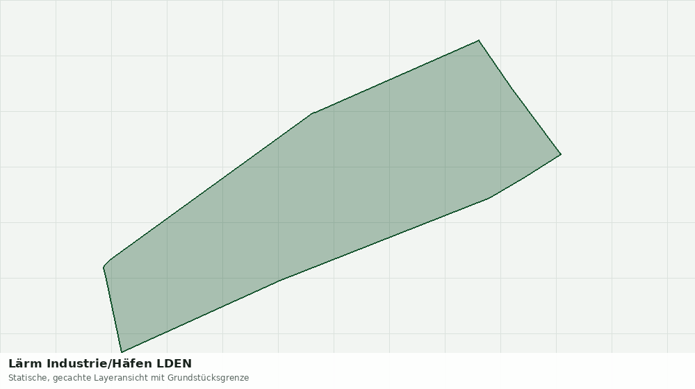 Statische Kartenansicht: Lärm Industrie/Häfen LDEN