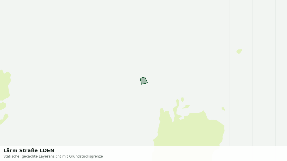 Statische Kartenansicht: Lärm Straße LDEN