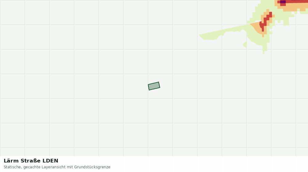Statische Kartenansicht: Lärm Straße LDEN