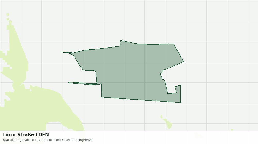 Statische Kartenansicht: Lärm Straße LDEN