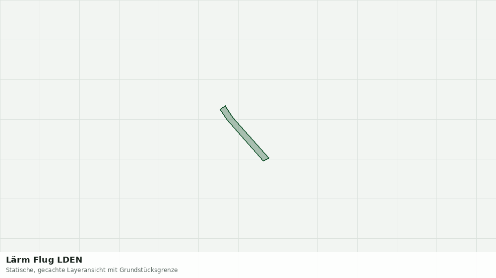 Statische Kartenansicht: Lärm Flug LDEN