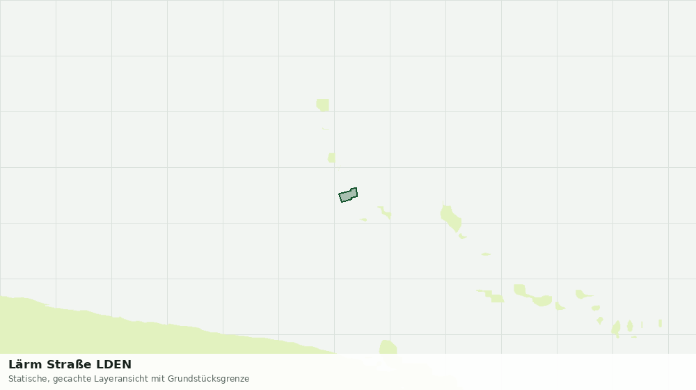 Statische Kartenansicht: Lärm Straße LDEN