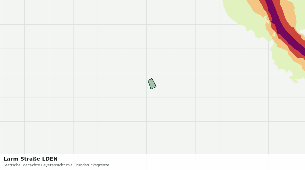 Statische Kartenansicht: Lärm Straße LDEN