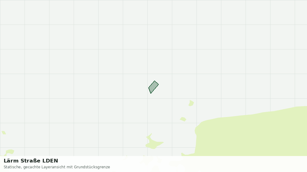 Statische Kartenansicht: Lärm Straße LDEN