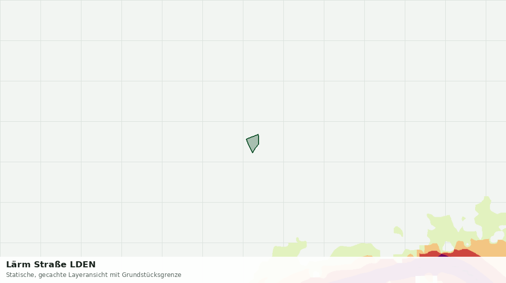 Statische Kartenansicht: Lärm Straße LDEN
