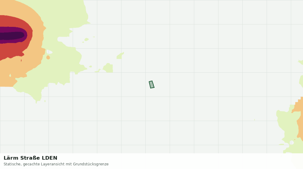 Statische Kartenansicht: Lärm Straße LDEN