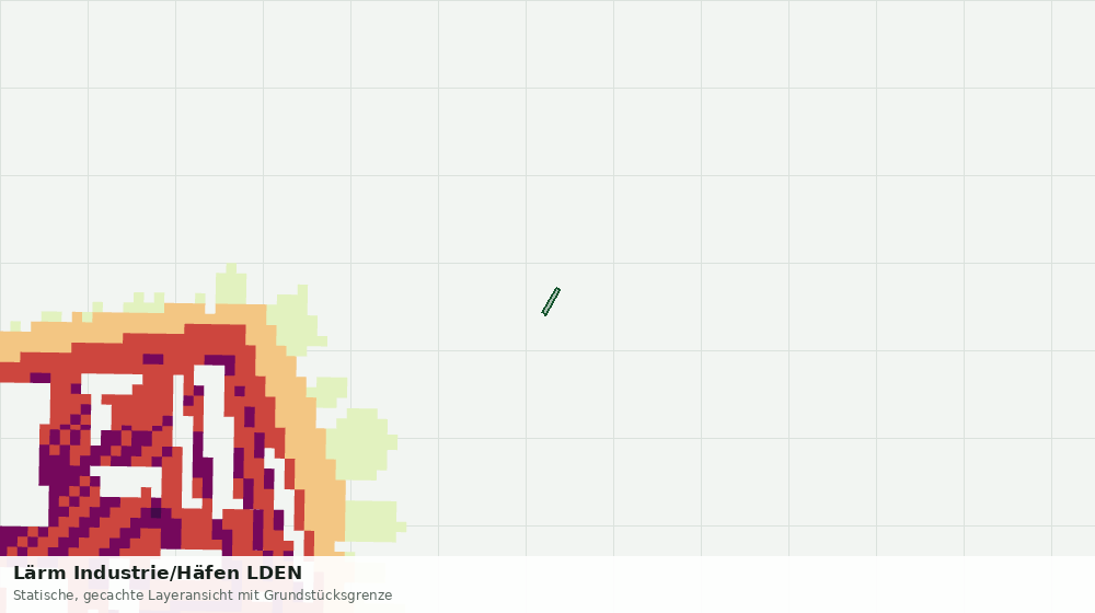 Statische Kartenansicht: Lärm Industrie/Häfen LDEN
