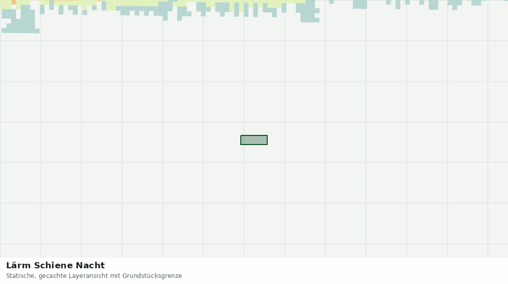 Statische Kartenansicht: Lärm Schiene Nacht