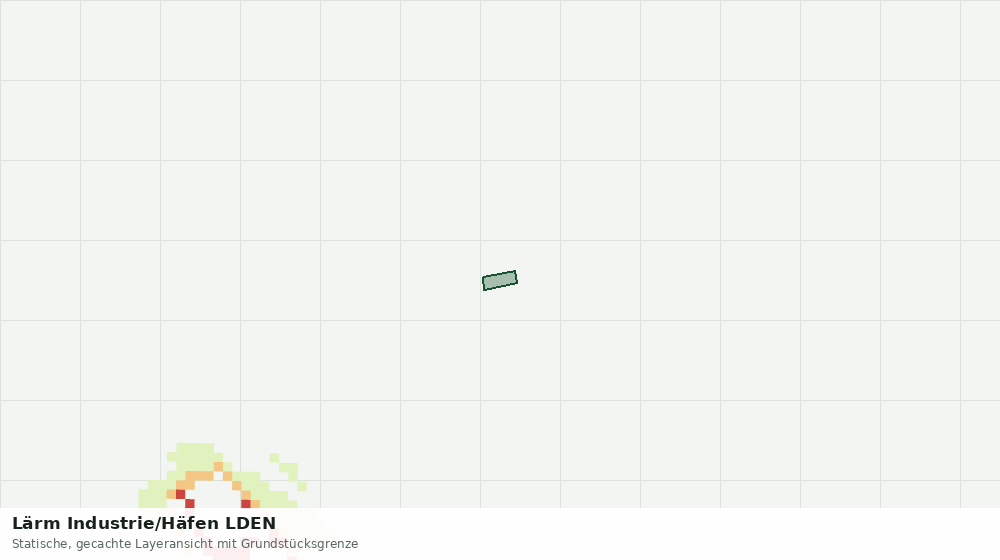 Statische Kartenansicht: Lärm Industrie/Häfen LDEN