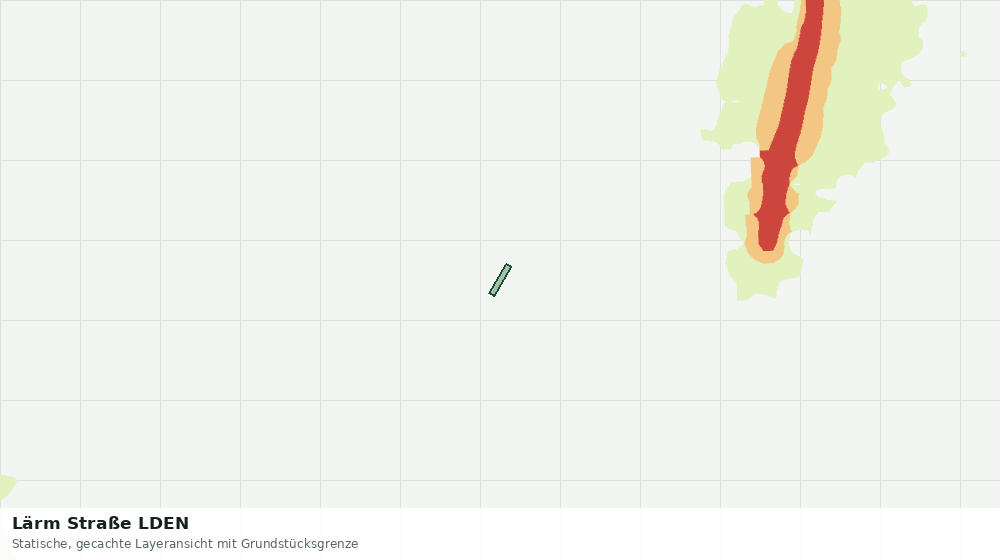 Statische Kartenansicht: Lärm Straße LDEN