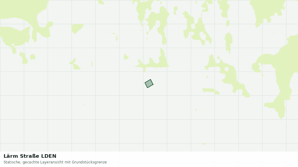 Statische Kartenansicht: Lärm Straße LDEN