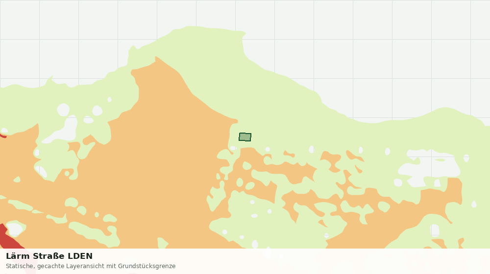 Statische Kartenansicht: Lärm Straße LDEN