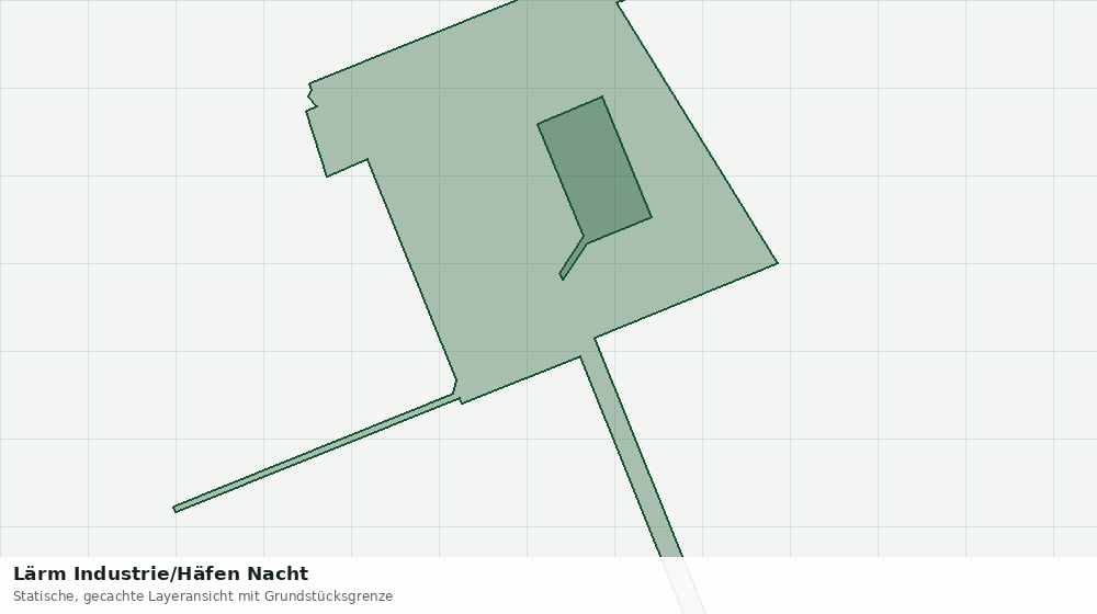 Statische Kartenansicht: Lärm Industrie/Häfen Nacht