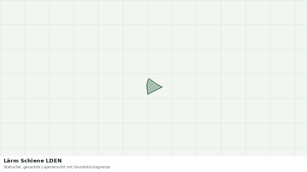 Statische Kartenansicht: Lärm Schiene LDEN