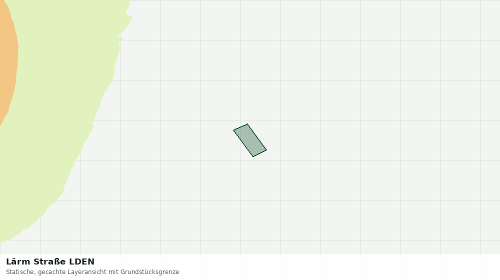 Statische Kartenansicht: Lärm Straße LDEN