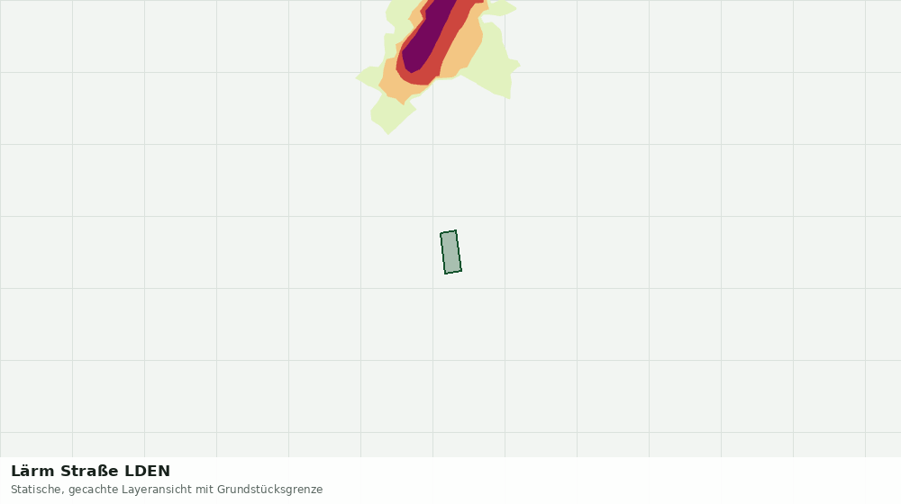 Statische Kartenansicht: Lärm Straße LDEN
