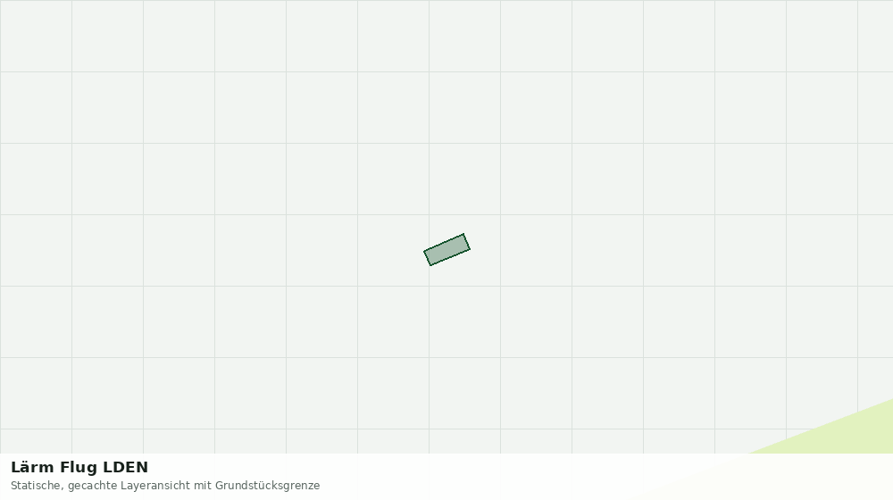 Statische Kartenansicht: Lärm Flug LDEN