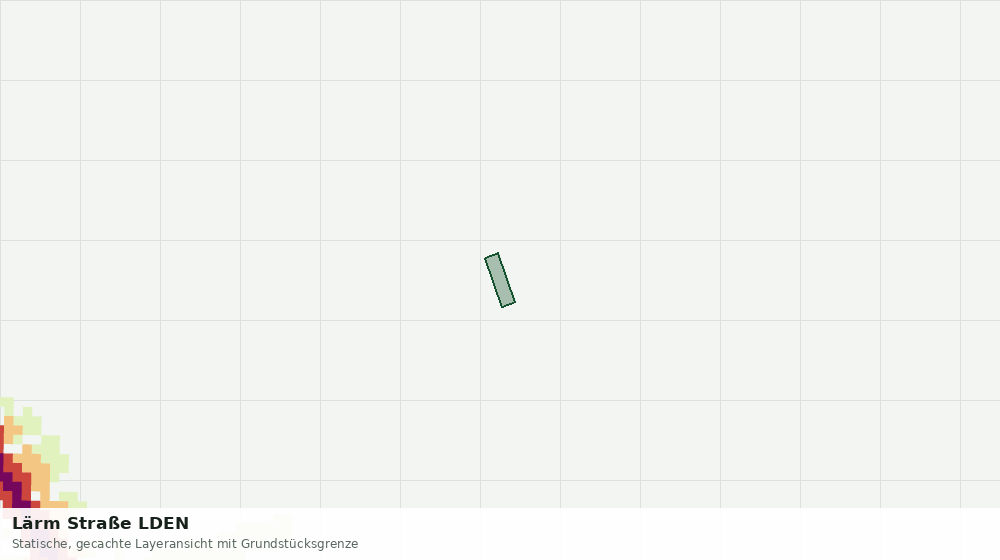 Statische Kartenansicht: Lärm Straße LDEN