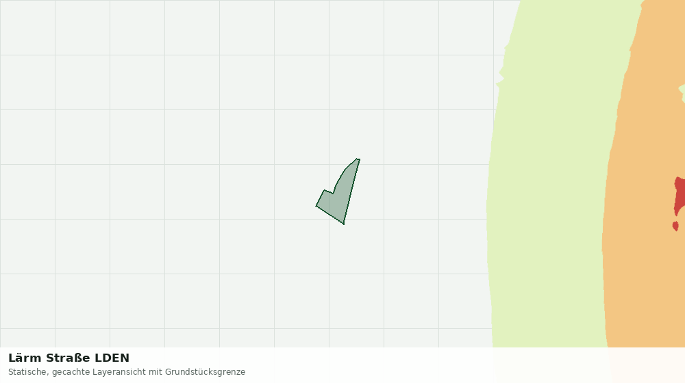 Statische Kartenansicht: Lärm Straße LDEN