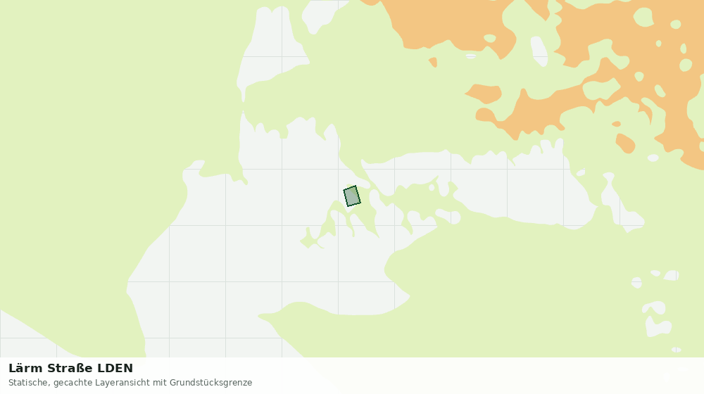 Statische Kartenansicht: Lärm Straße LDEN