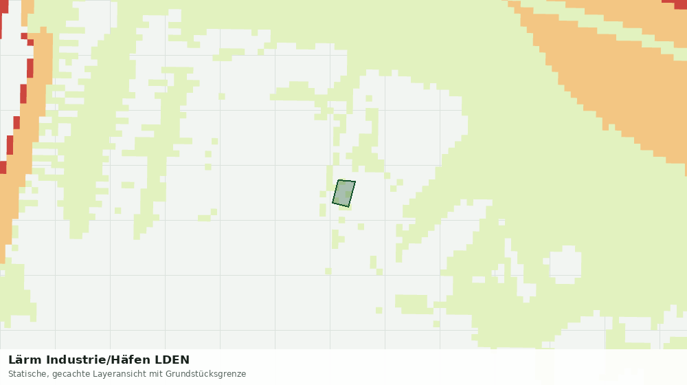 Statische Kartenansicht: Lärm Industrie/Häfen LDEN