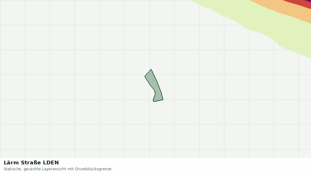 Statische Kartenansicht: Lärm Straße LDEN