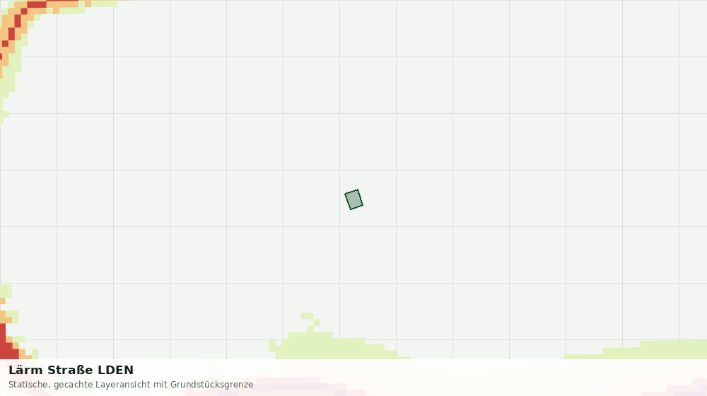 Statische Kartenansicht: Lärm Straße LDEN