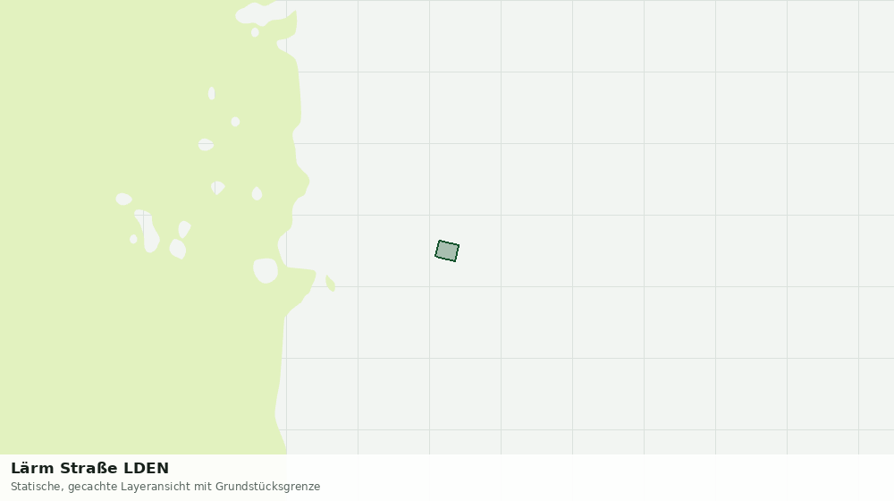 Statische Kartenansicht: Lärm Straße LDEN